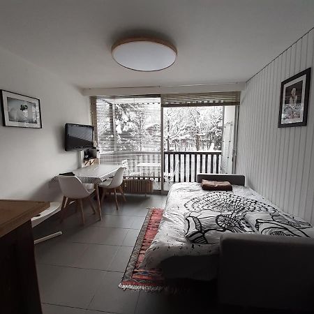 Studio Quartier Calme Centre Ville Vue Mont Blanc Chamonix Exterior photo